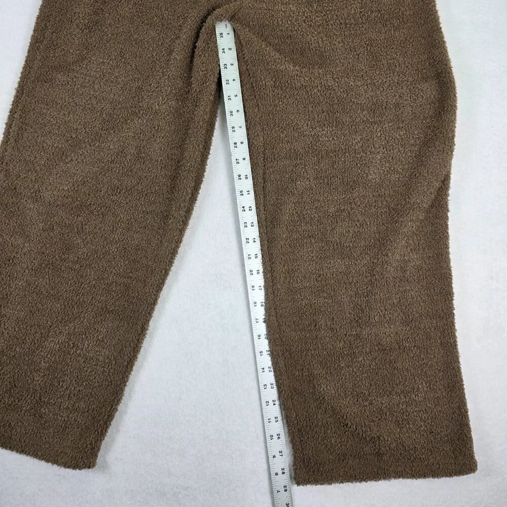 Reebok XL‎ Brown Plush Fleece Lounge Pants Elastic Waist NWT